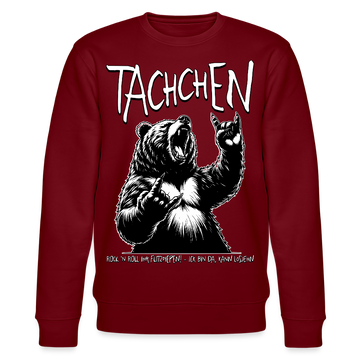 TACHCHEN BERLIN-Unisex Bio-Sweatshirt - Burgunderrot