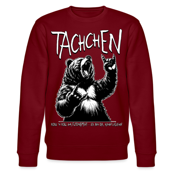 TACHCHEN BERLIN-Unisex Bio-Sweatshirt - Burgunderrot
