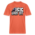 ICK DARF DIT|TAUBE-Relaxed Fit Unisex Bio-T-Shirt - Hellrot