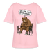 Berliner Bär Shirt-JEH MIR NICH UFFN SENKEL-Rundhals Frauen Bio-T-Shirt - Hellrosa