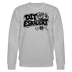DIT ESKALIERT EH-Unisex Bio-Sweatshirt mit Berliner Schnauze - Grau meliert