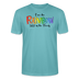 PRIDE 'REGENBOGENSCHAF-Unisex T-Shirt Bio - Pastelltürkis