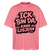 Berliner Schnauze uff Oversized Unisex Bio T-Shirt-BIN DA, KANN LOSJEHN - Pink 