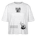 ICK LACH MIR N AST-Frauen Boxy Bio-T-Shirt - Weiß meliert