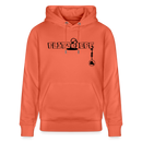 EINE FLITZPIEPE - Unisex Bio-Hoodie - Hellrot