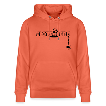 EINE FLITZPIEPE - Unisex Bio-Hoodie - Hellrot