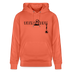 EINE FLITZPIEPE - Unisex Bio-Hoodie - Hellrot