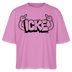 ICKE-Frauen Boxy Bio-T-Shirt - Pink