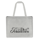 Berliner Statement-Dit is n TRÄUMCHEN-Einkaufstasche - Grau meliert
