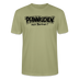 lustiges Berlin Shirt-PFANNKUCHEN, NICH BERLINER-Unisex T-Shirt BIO - Nebelgrün