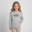 NÜSCHT FÜR SCHWACHE NERVEN-Kinder Organic Hoodie - Grau meliert