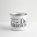 TRÄUMCHEN-Panorama Emaille-Tasse - Weiß