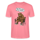 Berliner Bär Shirt-JEH MIR NICH UFFN SENKEL-Unisex T-Shirt - Pink 