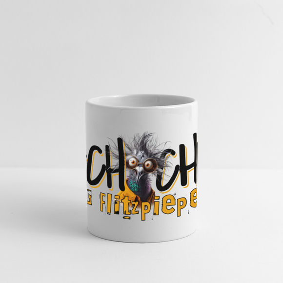 TACHCHEN IHR FLITZPIEPEN - Panoramatasse - Weiß