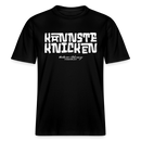 Berliner Schnauze Spruch-KANNSTE KNICKEN-RELAXED FIT Unisex Organic T-Shirt - Schwarz