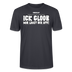 ICK GLOOB MIR LAUST DER AFFE-Unisex T-Shirt BIO II - Dunkles Graublau