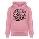 Berliner Spruch-ICK DARF DIT-Unisex Bio-Hoodie - Lila Traum