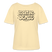Berliner Spruch-Sommershirt-IS DIT NE DEMSE-Rundhals Frauen Bio-T-Shirt - Creme