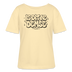 Berliner Spruch-Sommershirt-IS DIT NE DEMSE-Rundhals Frauen Bio-T-Shirt - Creme