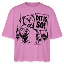 Berlin Souvenir Shirt-DIT IS SO!-Frauen Boxy Bio-T-Shirt - Pink