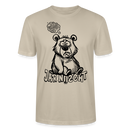 DU SCHNALLST JAR NÜSCHT-Unisex T-Shirt BIO - Beige