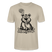 DU SCHNALLST JAR NÜSCHT-Unisex T-Shirt BIO - Beige