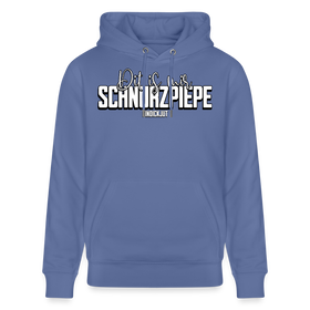 SCHNURZPIEPE-Unisex Bio-Hoodie - Blau