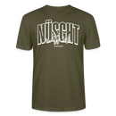 Berlin Shirt mit Schnauze-NÜSCHT MUSS ICK-Unisex T-Shirt Bio - Khaki