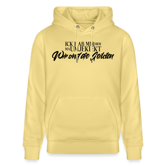 WIR SIND DIE GEILSTEN-Unisex Bio-Hoodie - Gelb Viva 
