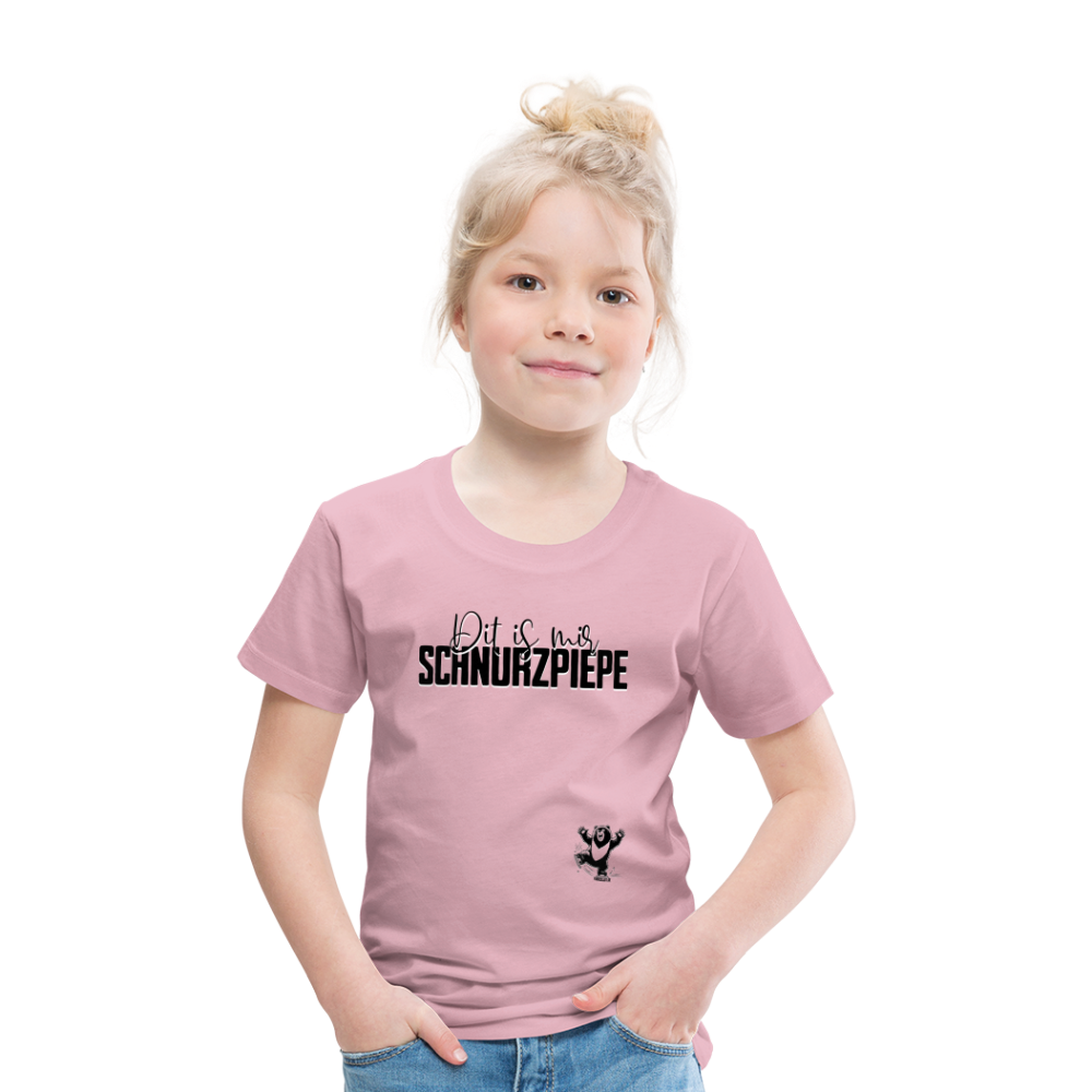 SCHNURZPIEPE - Kinder Premium T-Shirt - Hellrosa