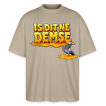 Berlin Shirt-Sommer-IS DIT NE DEMSE-Oversized Unisex Bio T-Shirt - Steingrau