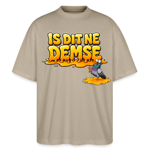 Berlin Shirt-Sommer-IS DIT NE DEMSE-Oversized Unisex Bio T-Shirt - Steingrau