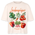Berliner LAUBENPIEPER-Frauen Boxy Bio-T-Shirt - Natur