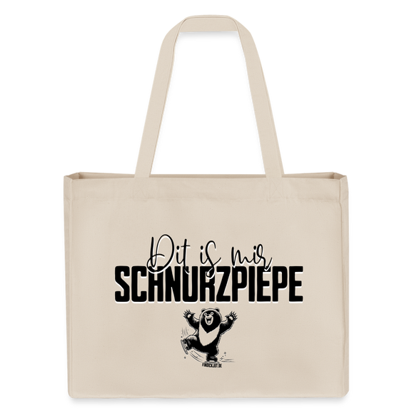 SCHNURZPIEPE - Einkaufstasche - Naturweiß