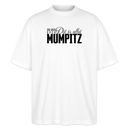 MUMPITZ-Oversized Unisex Bio T-Shirt - Weiß