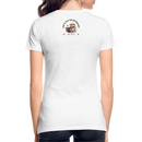 LIEBE IS BUNT-Frauen Premium Bio T-Shirt - Weiß