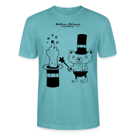 Dit leichte Berlin Shirt-OHNE WORTE-Unisex T-Shirt - Pastelltürkis