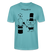Dit leichte Berlin Shirt-OHNE WORTE-Unisex T-Shirt - Pastelltürkis