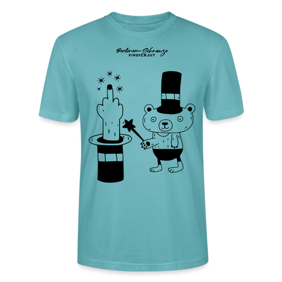 Dit leichte Berlin Shirt-OHNE WORTE-Unisex T-Shirt - Pastelltürkis