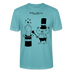Dit leichte Berlin Shirt-OHNE WORTE-Unisex T-Shirt - Pastelltürkis