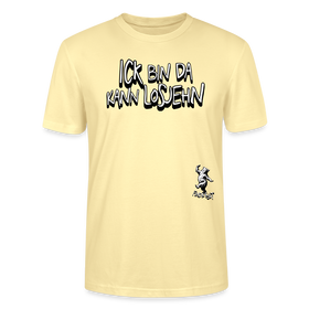 ICK BIN DA-Unisex BIO T-Shirt - Creme