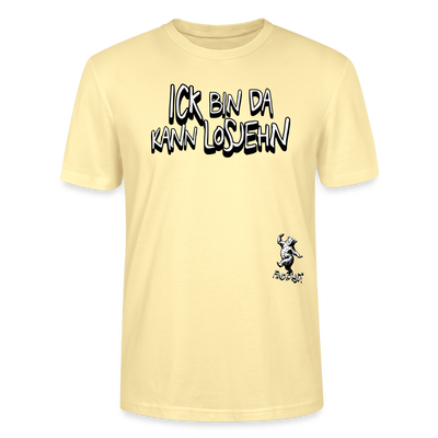 ICK BIN DA-Unisex BIO T-Shirt - Creme