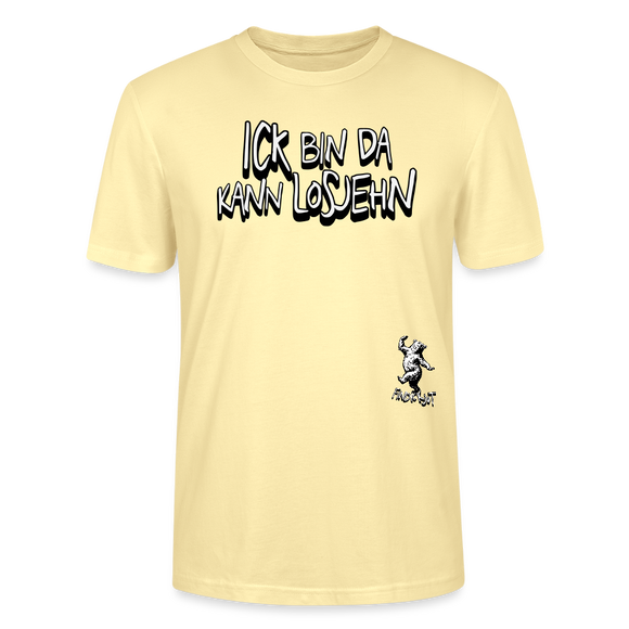 ICK BIN DA-Unisex BIO T-Shirt - Creme