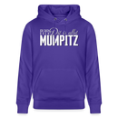 MUMPITZ-Unisex Bio-Hoodie-dunkel - Purple Love 