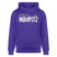 MUMPITZ-Unisex Bio-Hoodie-dunkel - Purple Love 