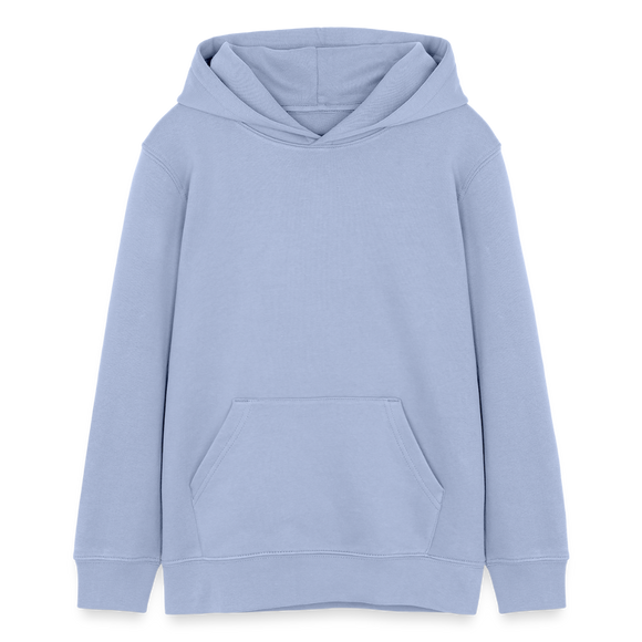 Berlin Souvenir-Teenager Bio-Hoodie-BERLIN ICK LIEBE DIR - Sky