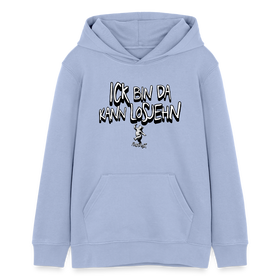 ICK BIN DA-Teenager Bio-Hoodie - Sky