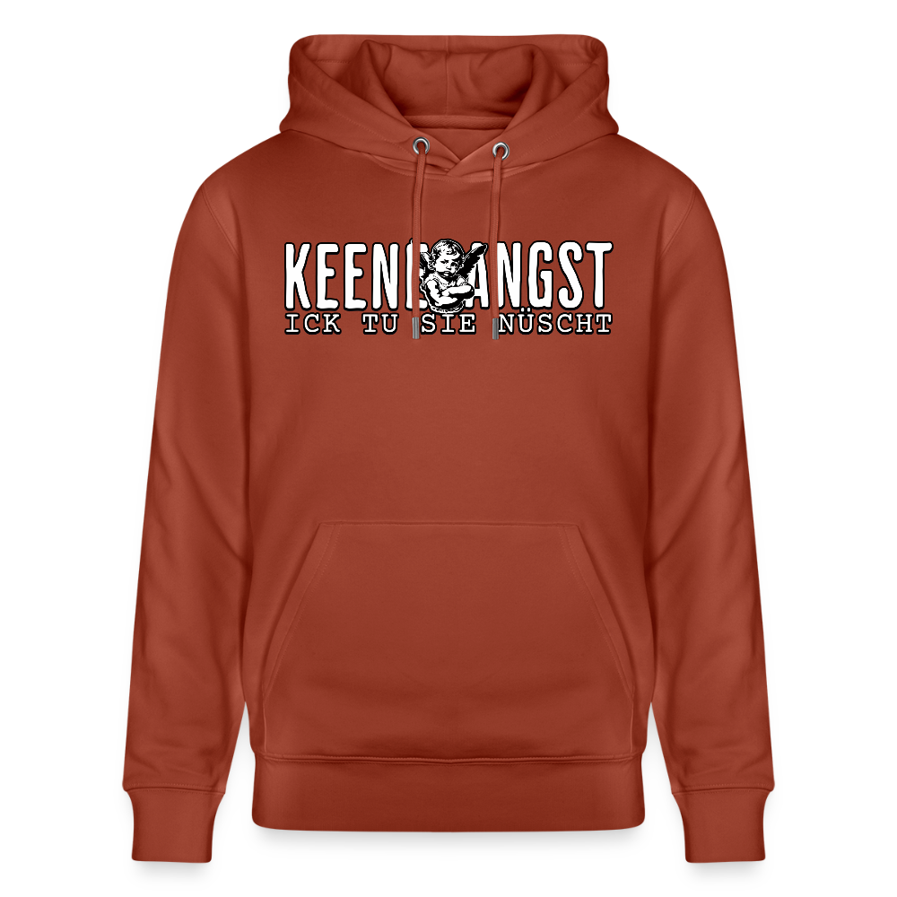 ICK TU SIE NÜSCHT - Unisex Bio-Hoodie - Terrakotta