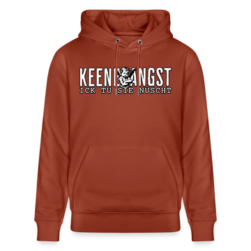 ICK TU SIE NÜSCHT - Unisex Bio-Hoodie - Terrakotta