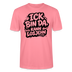 Berlin Shirt-Unisex Bio T-Shirt-ICK BIN DA, KANN LOSJEHN - Pink 